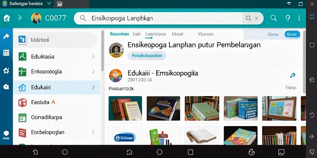 Tampilan antarmuka C0077 yang user-friendly dan informatif.