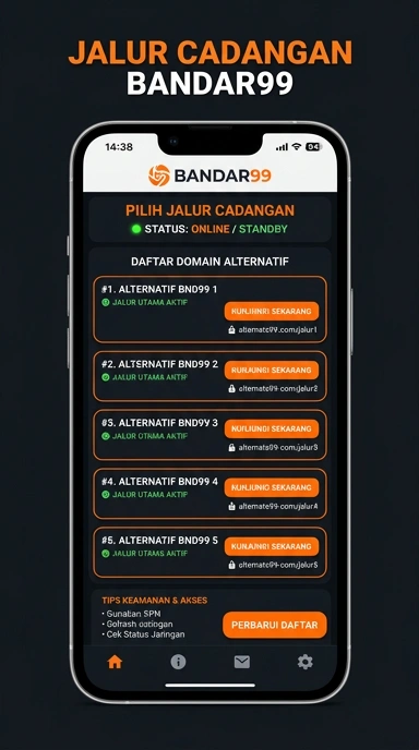 Tampilan link alternatif bandar99